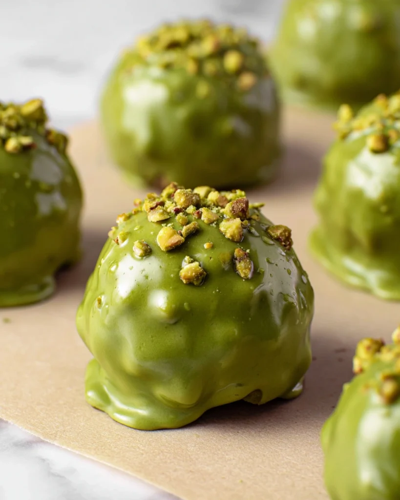 Pistachio Ferrero Rocher Brownies