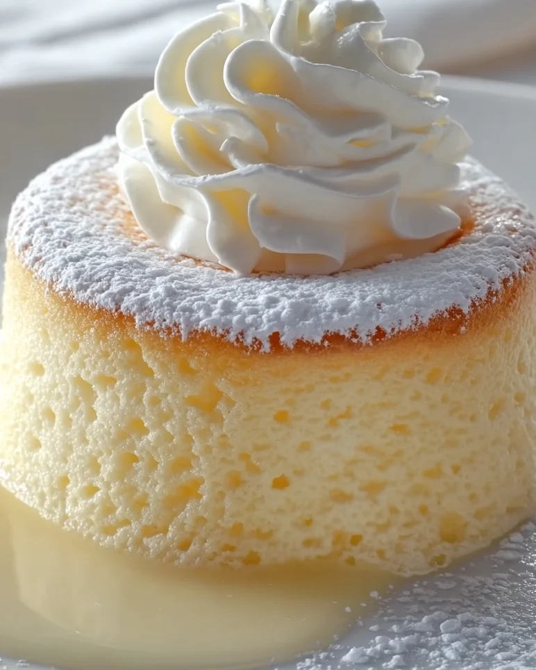 Soft and Sweet Vanilla Dessert