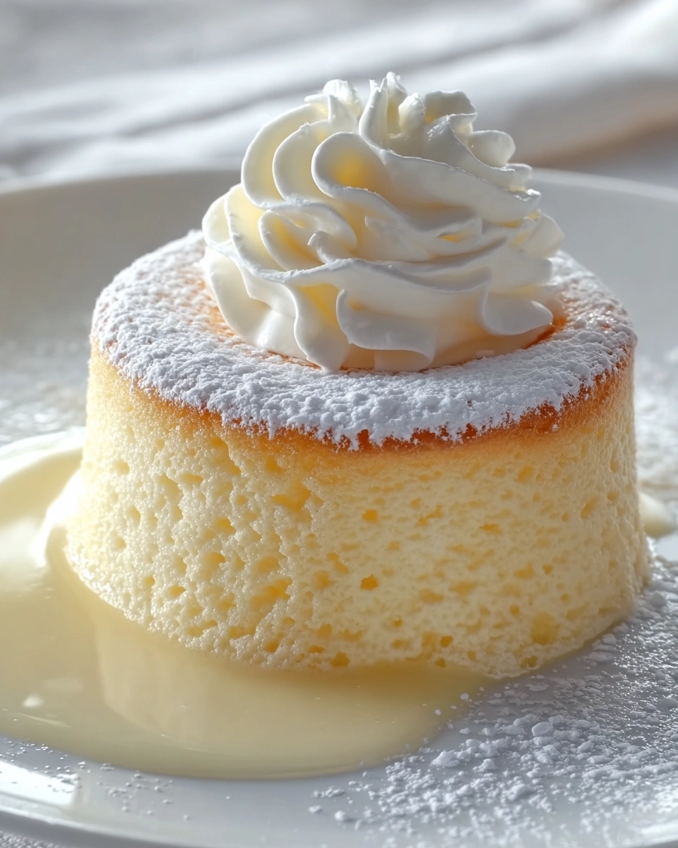 Soft and Sweet Vanilla Dessert