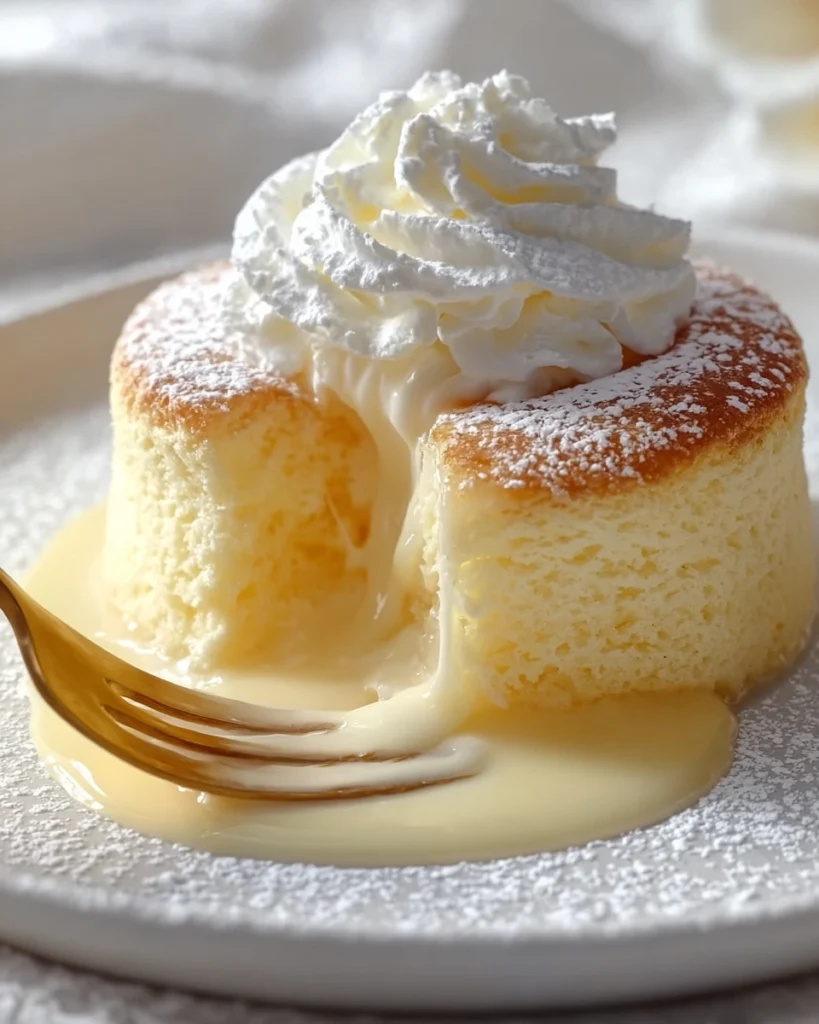 Soft and Sweet Vanilla Dessert