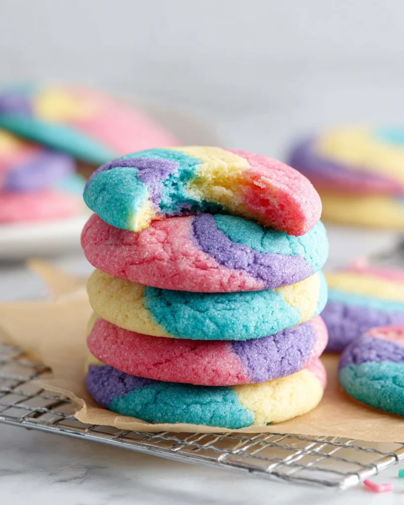 Tie-Dyed Sugar Cookies