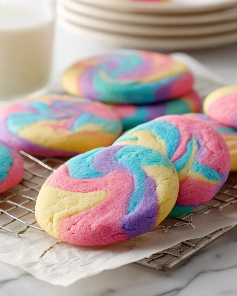 Tie-Dyed Sugar Cookies