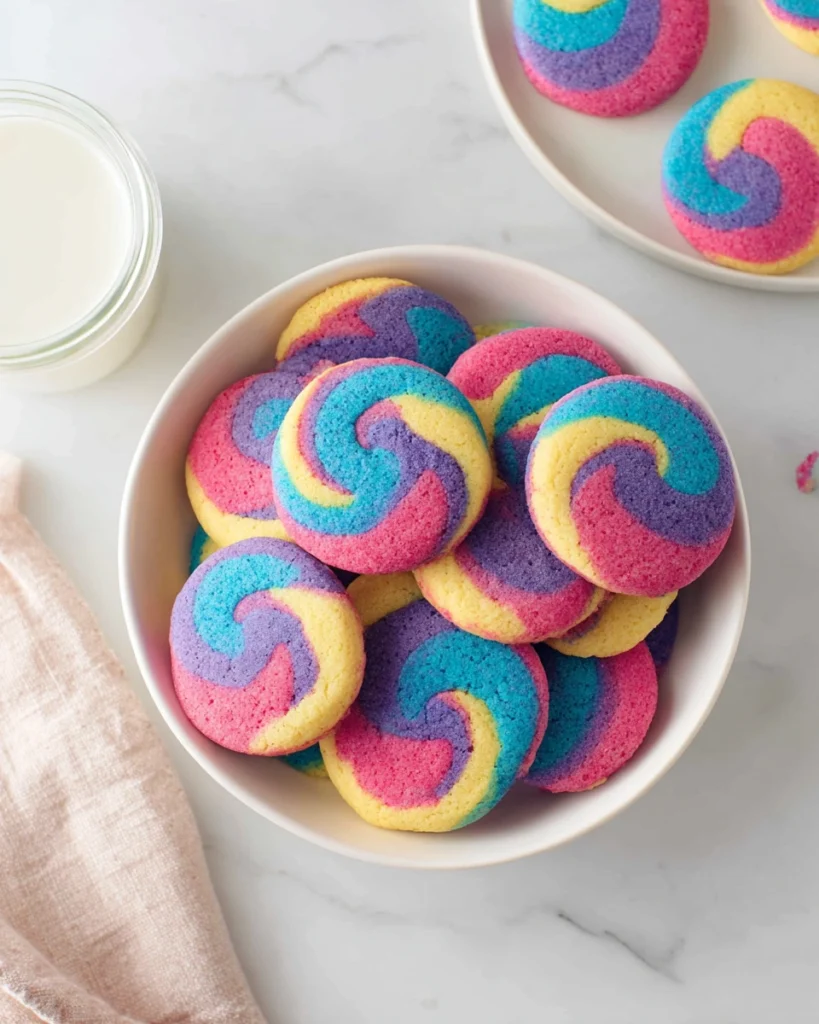 Tie-Dyed Sugar Cookies