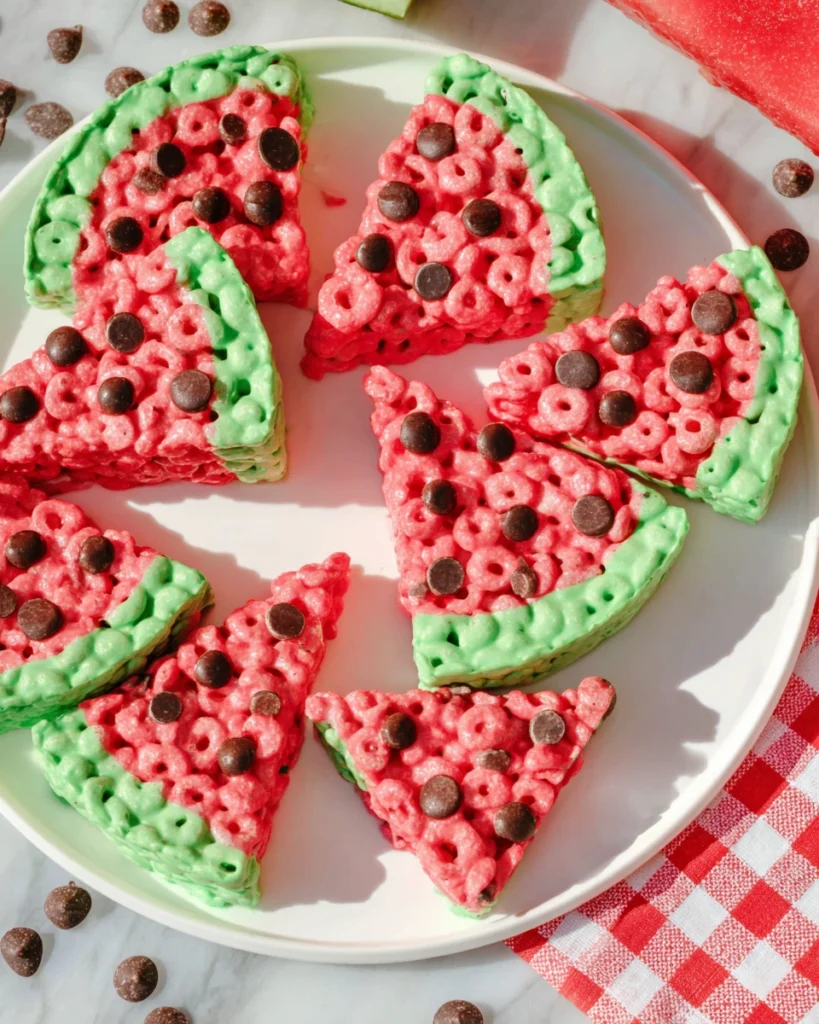 Watermelon No-Bake Treats 