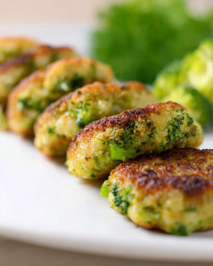 Cheesy Broccoli Bites