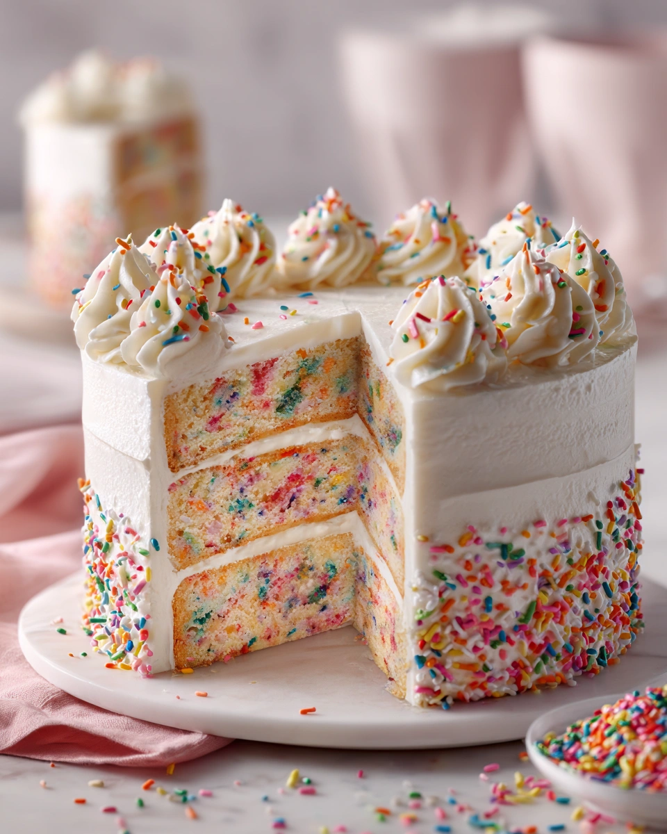 Funfetti Layer Cake