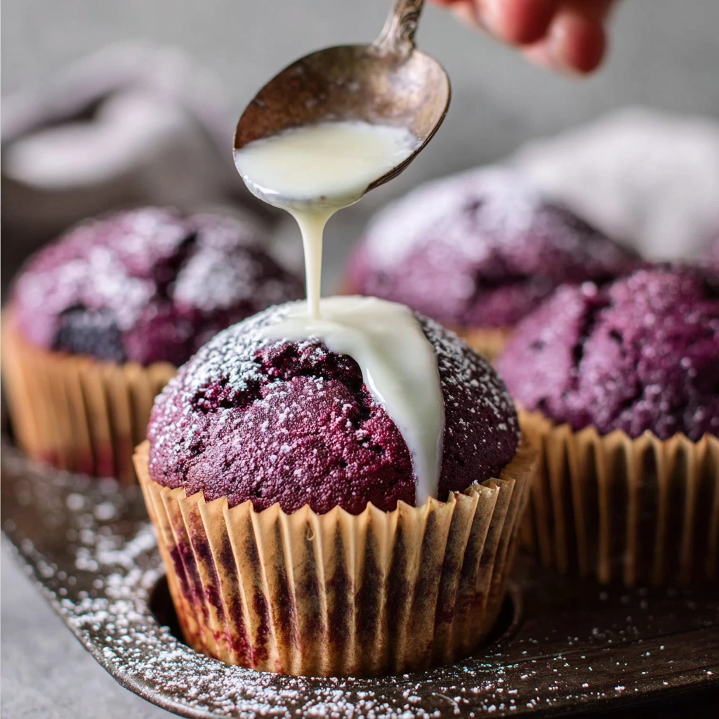 Hibiscus Muffins