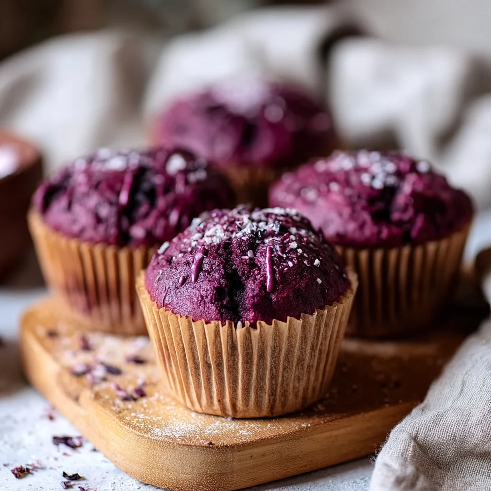 Hibiscus Muffins