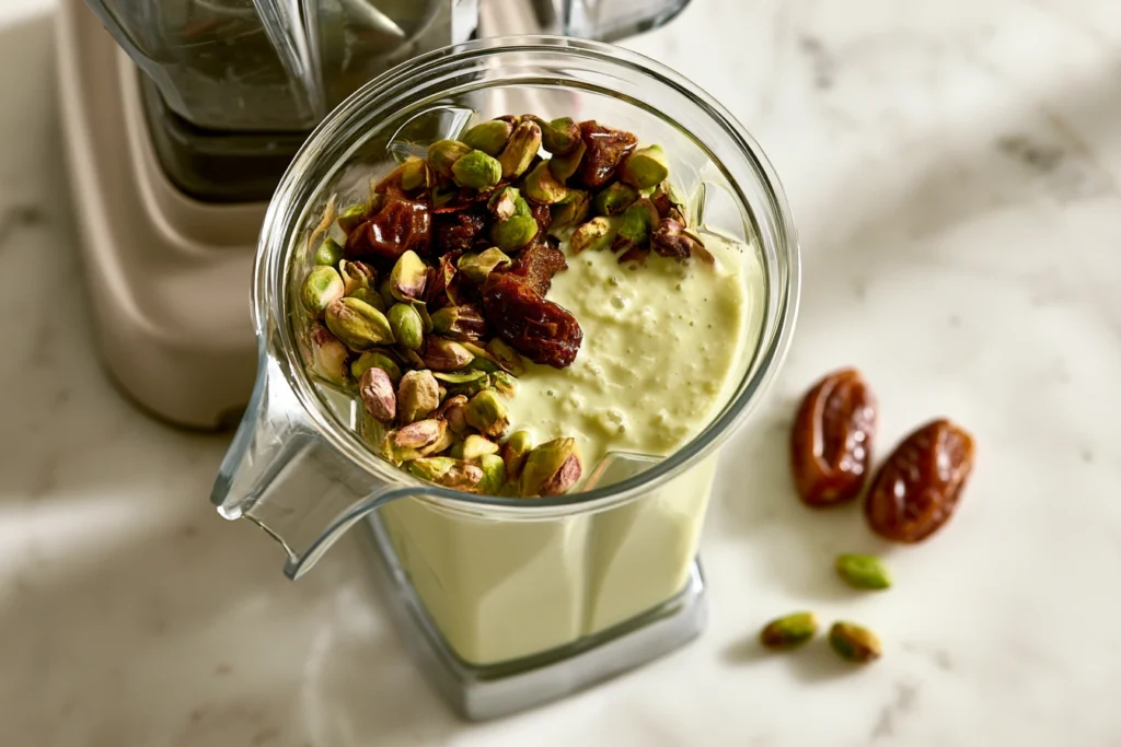 Homemade Pistachio Milk