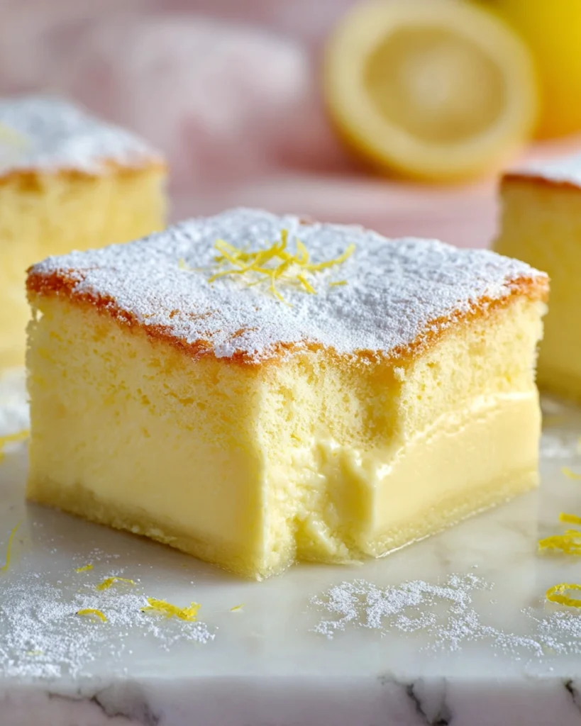 Lemon Custard Cake