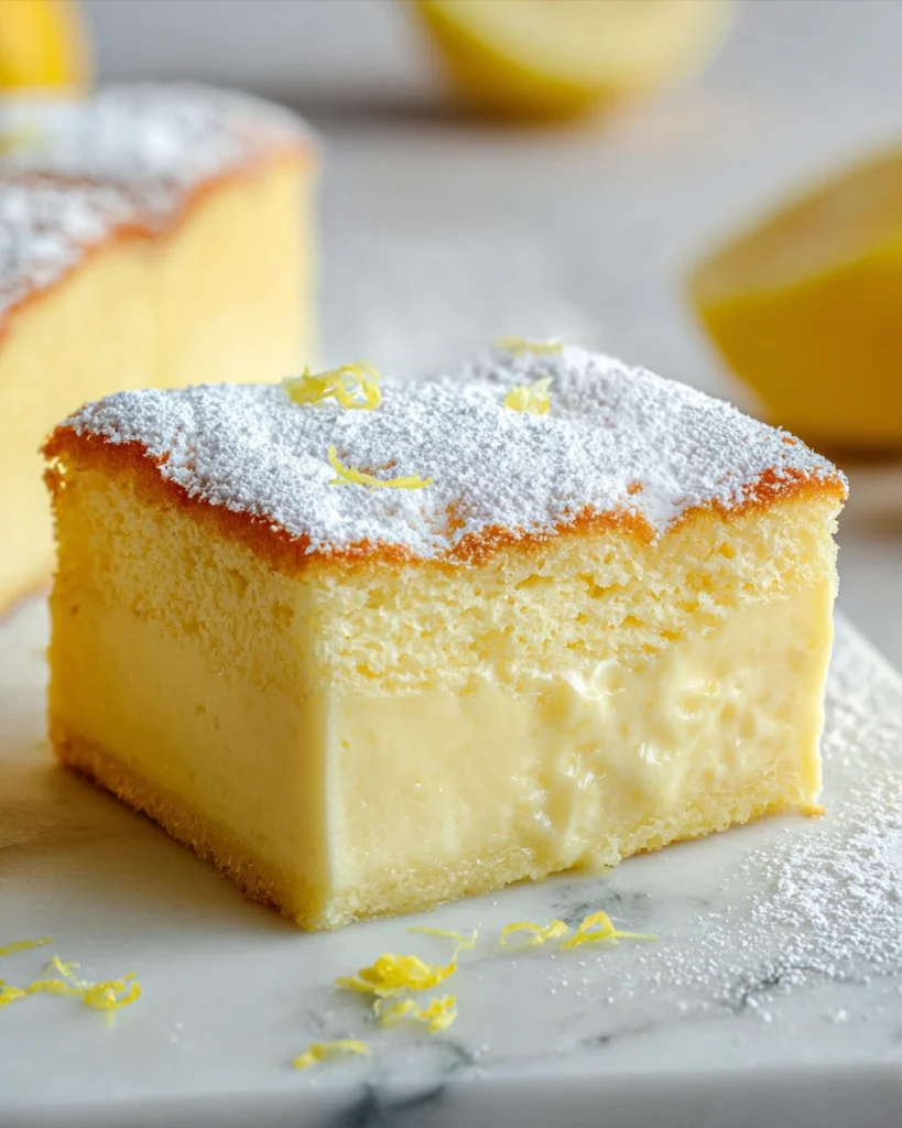 Lemon Custard Cake