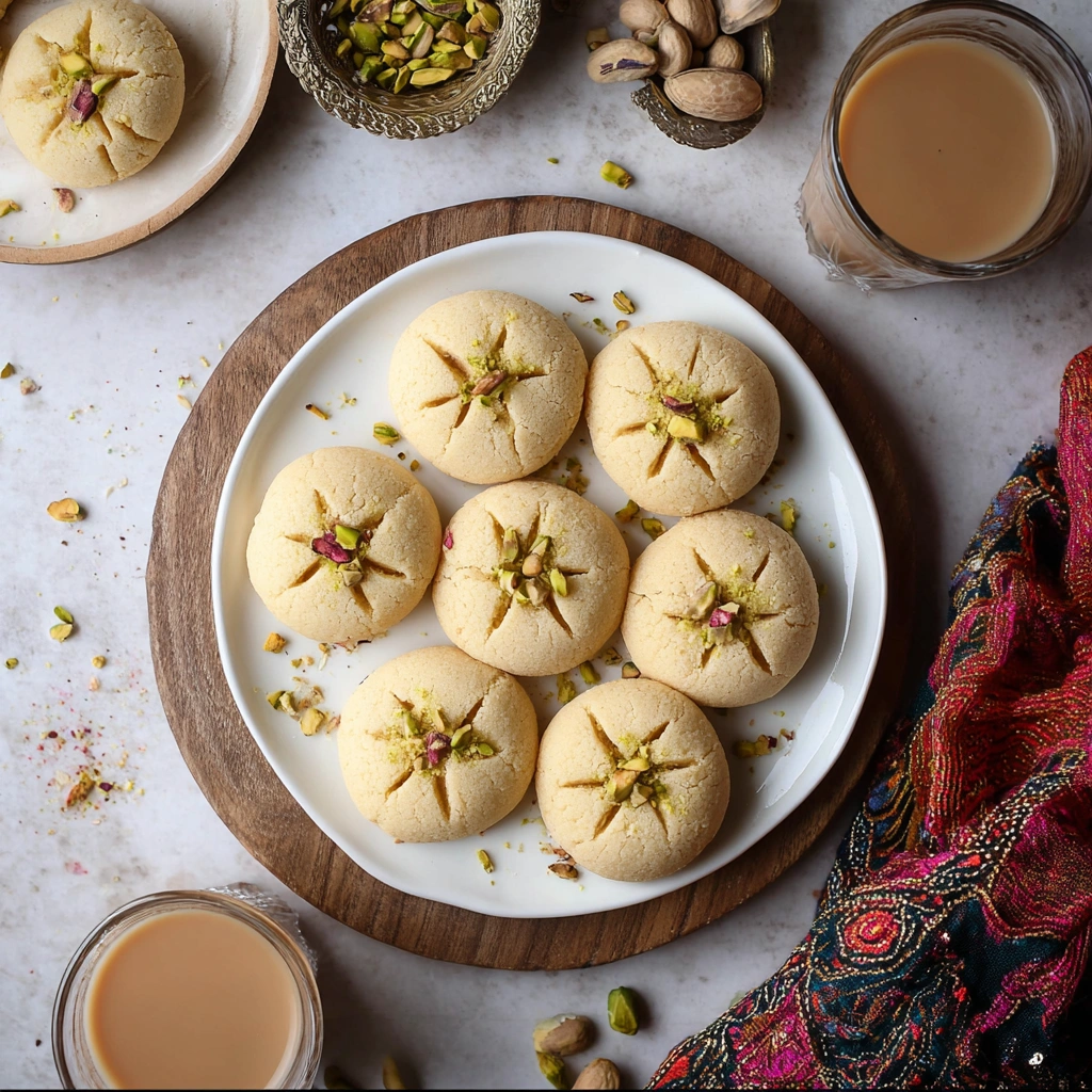 Nankhatai | Indian Cardamom Cookies