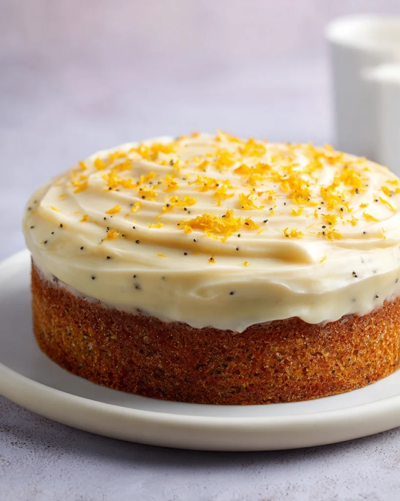 Orange and Poppy Seed Cake
