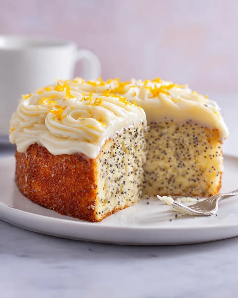 Orange and Poppy Seed Cake