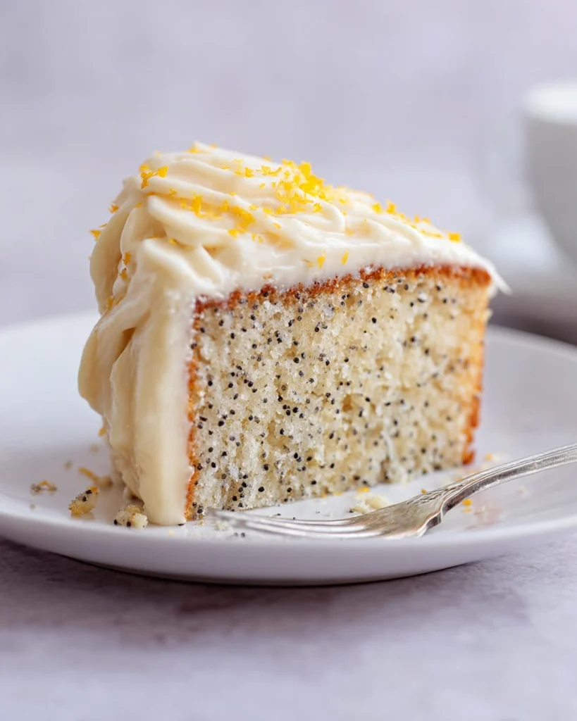 Orange and Poppy Seed Cake