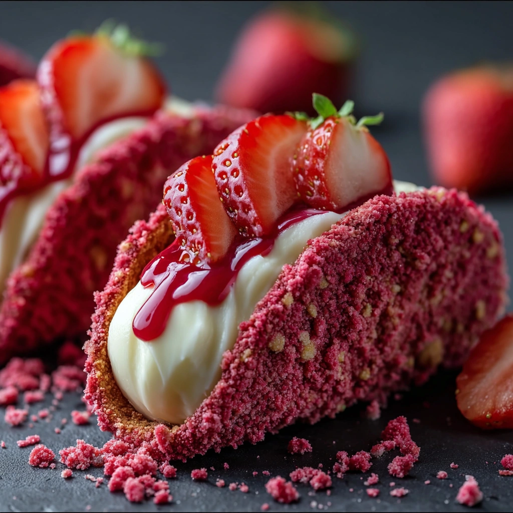 Strawberry Cookie Boats Recipe