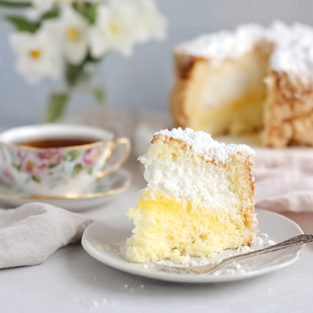 Tasting History Daffodil Cake (1930s)