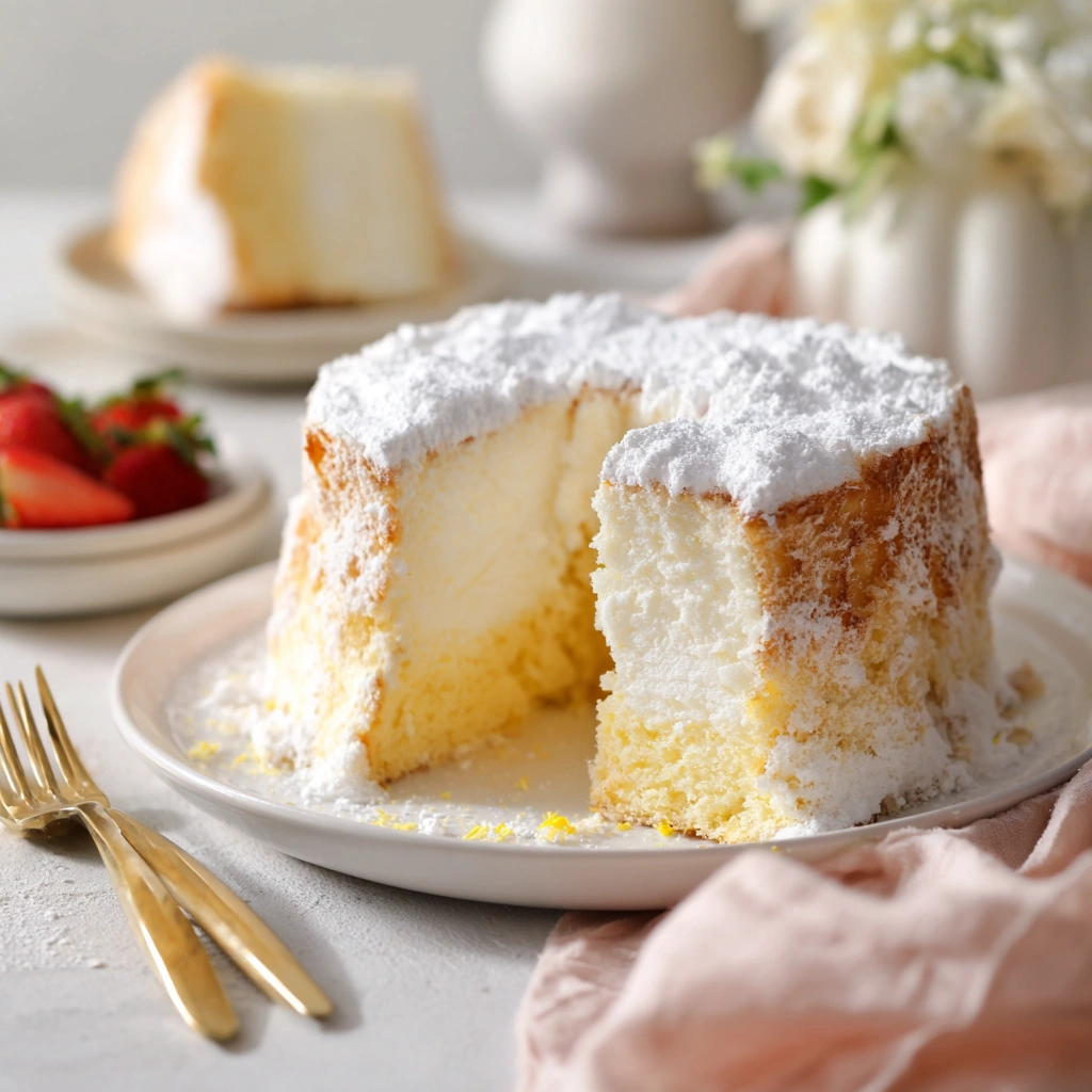 Tasting History Daffodil Cake (1930s)
