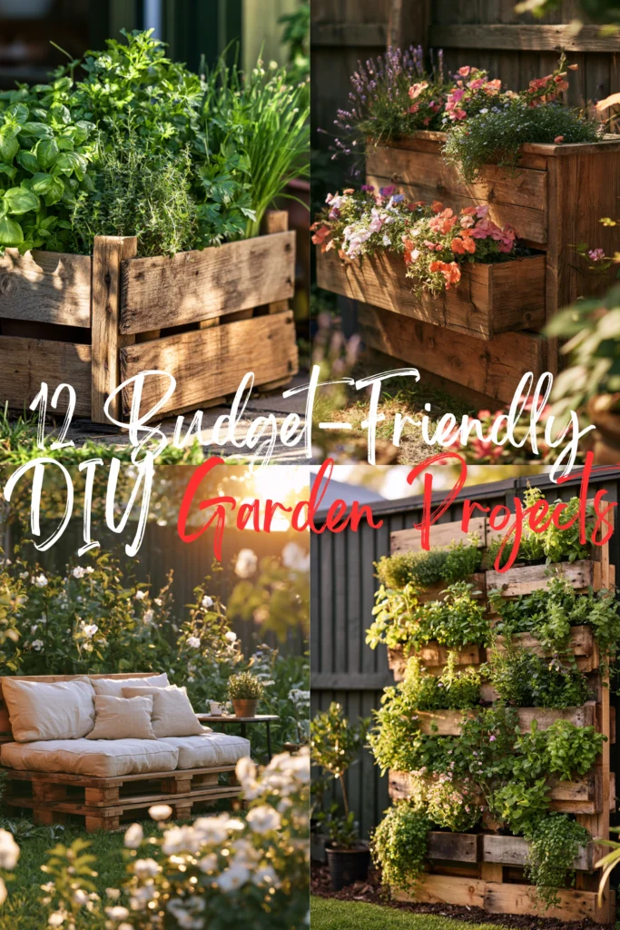 12 Budget-Friendly DIY Garden Projects