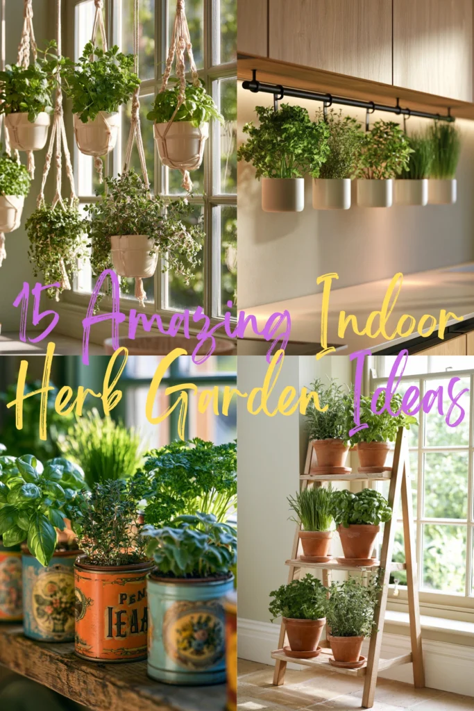 15 Amazing Indoor Herb Garden Ideas