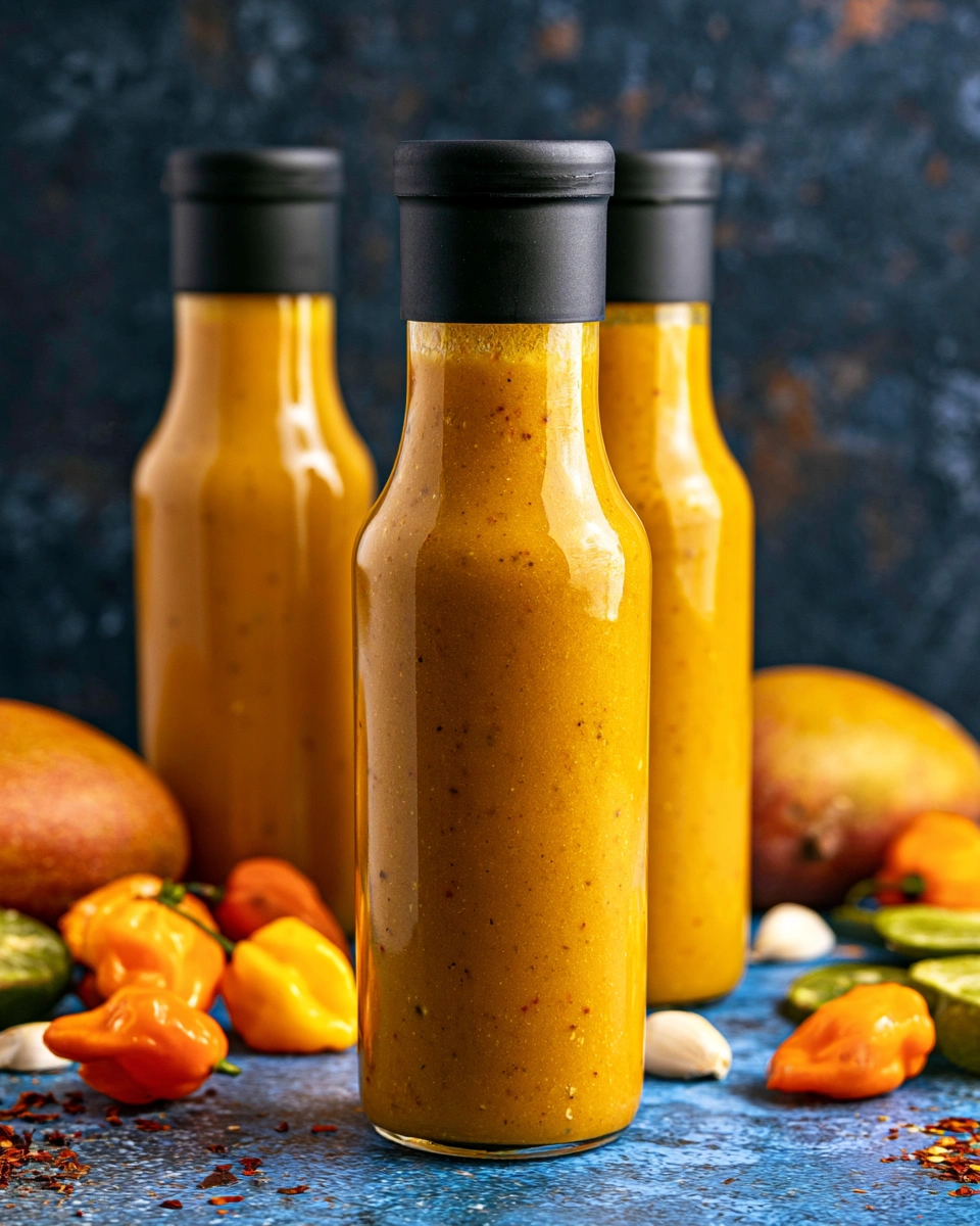 Caribbean-Style Mango-Habanero Hot Sauce Recipe